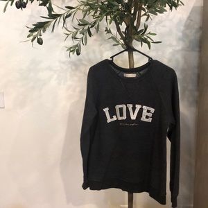 “Love” Spiritual Gangster Crew-neck